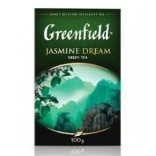 Чай "Гринфилд" Жасмин Дрим зел. лист 100гр