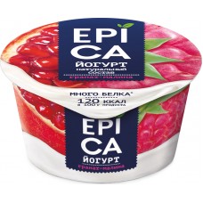Йогурт "EPICA" с гранатом и малиной 4,8% 130гр