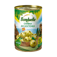 Оливки "Bonduelle" без косточки ж/б 300гр*12