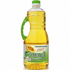 Масло "Раздолье" подсол.раф. 1,8л