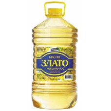 Масло "Злато" подсол.раф. 5л