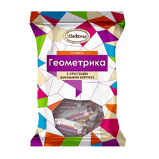 Конфеты "Геометрика" со вкусом топлёного молока (АККОНД)