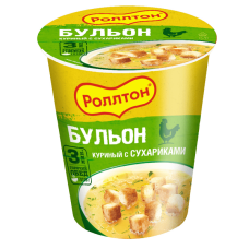 Лапша яичная б/п "Роллтон" Курица стакан 70гр