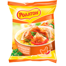 Вермишель б/п "Роллтон" Курица острая 60гр
