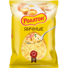 Макароны "Роллтон"Рожки яичные м/уп 400гр