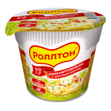 Картоф.пюре "Роллтон" Мясо стак. 40гр