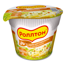 Картоф.пюре "Роллтон" Сухарики стак. 40гр