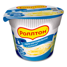 Картоф.пюре "Роллтон" с молоком стак. 40гр